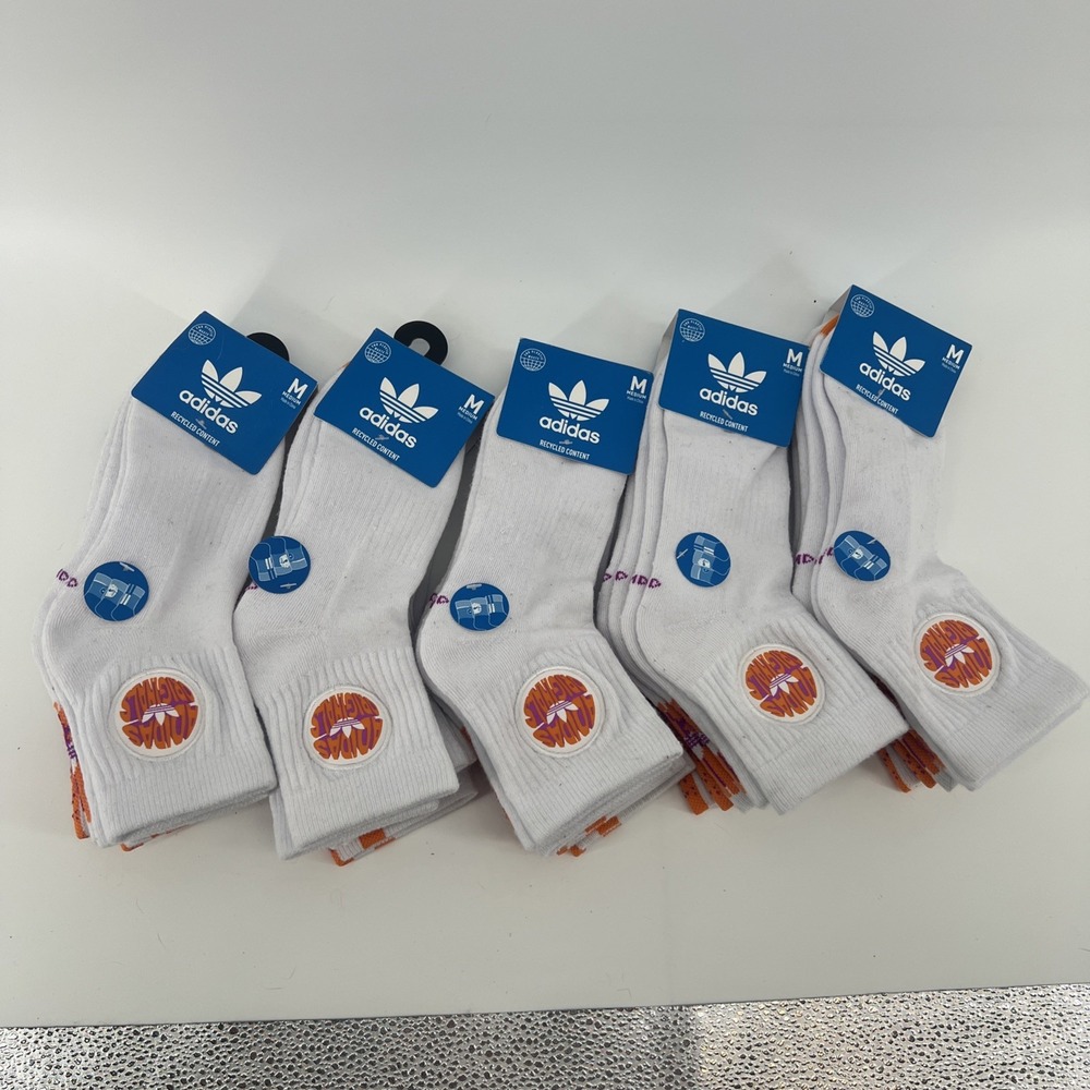 Adidas Unisex Cushioned Low Cut Socks 3-Pack - Lot Of 5 Packs - Total Of 15 Pair